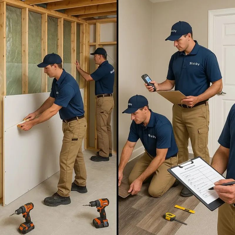 Repairs and Reconstruction process in Wawarsing, NY